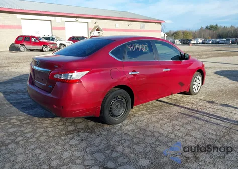 2013 Nissan Sentra Sv from USA, damaged, VIN 3N1AB7APXDL771337